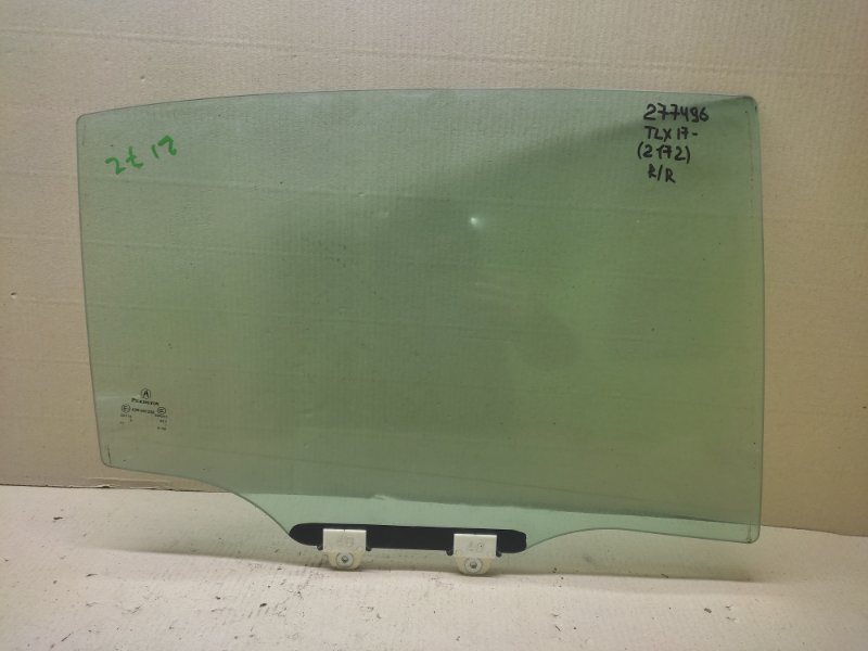 Стекло двери заднее правое ACURA TLX 17-20 2019 2.4L 73400-TZ3-A00 Б/У