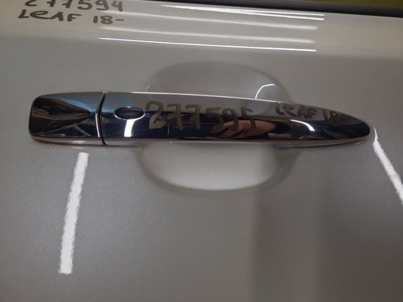 Ручка двери наружная передняя правая NISSAN LEAF 18- 80640-9RB0A Б/У