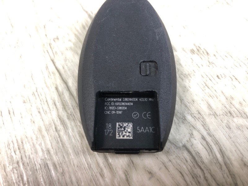 Ключ зажигания PATHFINDER R52 12-21 2018 R52 3.5 VQ35DD