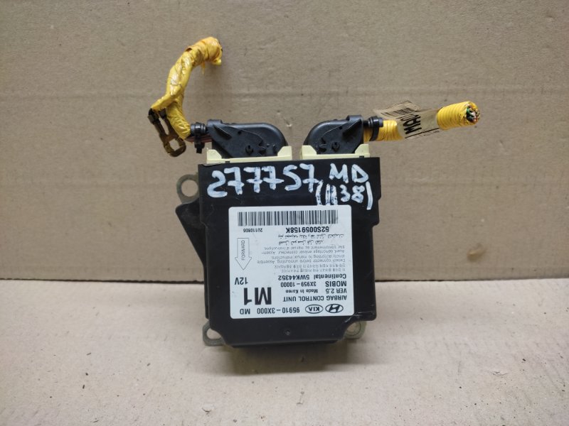 Блок управления AIRBAG HYUNDAI ELANTRA MD 10-15 2012 1.8 G4NB 95910-3X000 Б/У