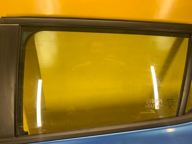 Стекло двери заднее левое NISSAN LEAF 18- 82301-3NF1A Б/У