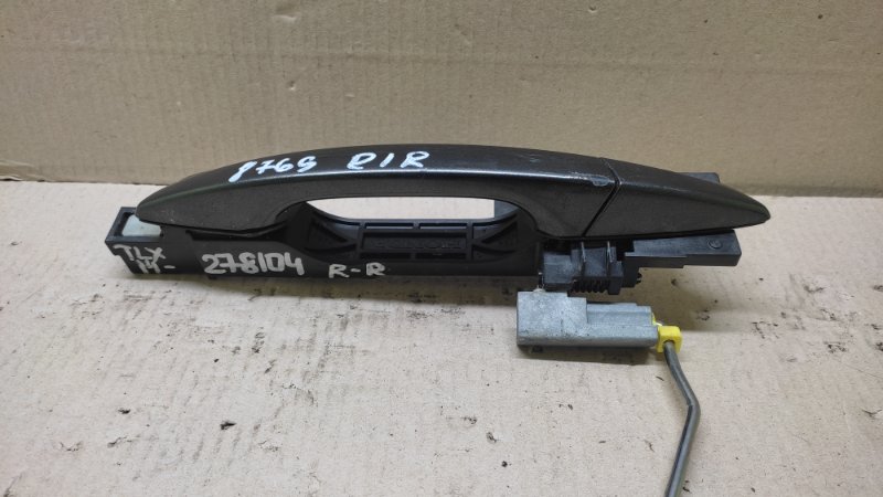 Запчасть ручка двери наружная задняя правая ACURA TLX 14-17 2016 Седан 2.4L 4 72641-TZ3-A71ZE Б/У Ручка двери наружная задняя правая ACURA TLX 14-17 2016 Седан 2.4L 4 72641-TZ3-A71ZE Б/У