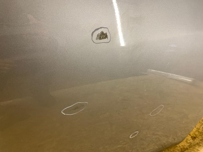 Дверь задняя левая LEAF 18-