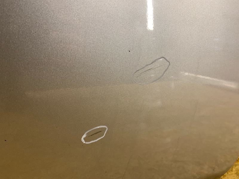 Дверь задняя левая LEAF 18-