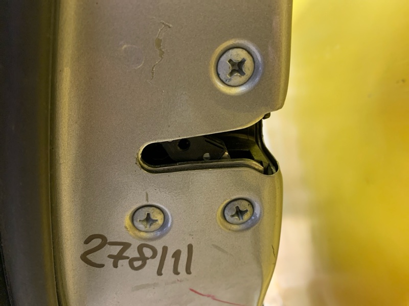 Замок двери задний левый NISSAN LEAF 18- 82501-4NP0A Б/У