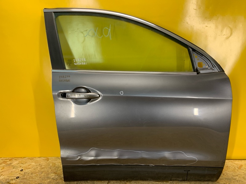 Дверь передняя правая NISSAN QASHQAI/ROGUE SPORT 14- H0100-4EAMA Б/У