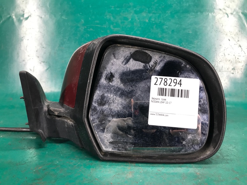 Зеркало правое NISSAN LEAF 10-17 96301-3NL3B Б/У
