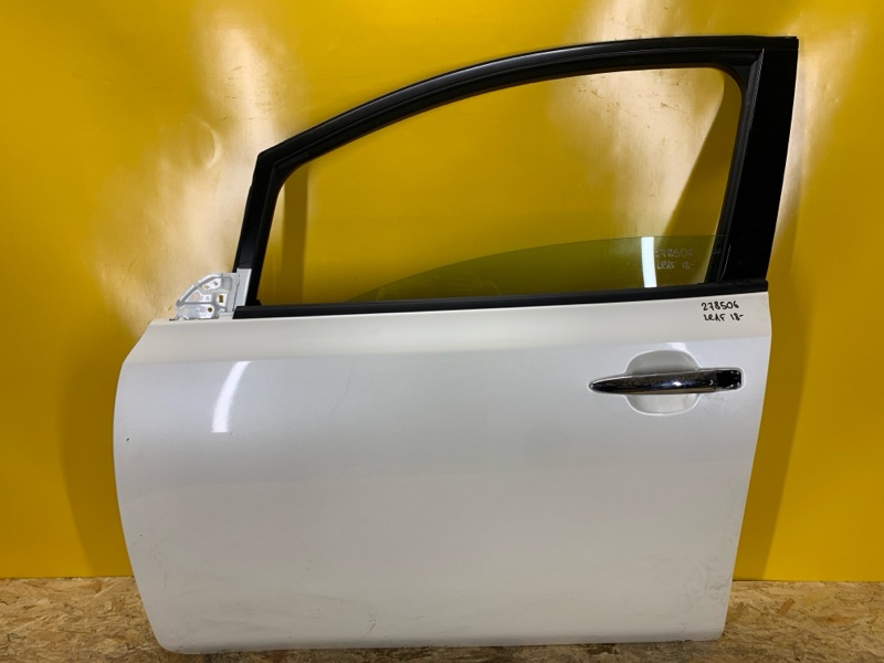 Дверь передняя левая NISSAN LEAF 18- 80153-3NF0A Б/У