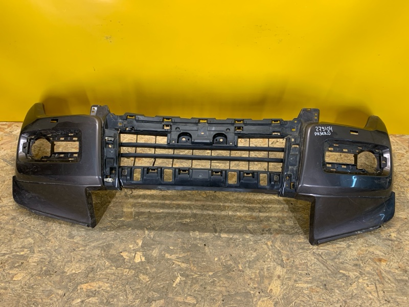 Бампер передний MITSUBISHI PAJERO 06-21 6400G591 Б/У