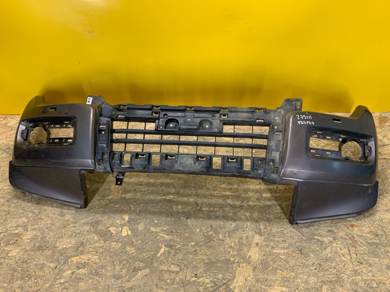 Бампер передний MITSUBISHI PAJERO 06-21 6400G591 Б/У