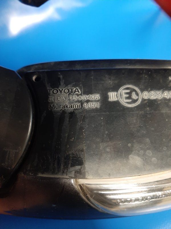 Зеркало правое TOYOTA PRIUS - 30 09-17