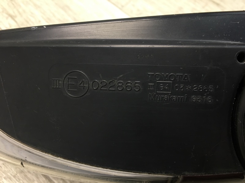 Зеркало левое PRIUS - 30 09-17