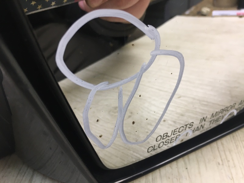 Зеркало правое SEBRING 06-10 JS Зеркало правое SEBRING 06-10 JS