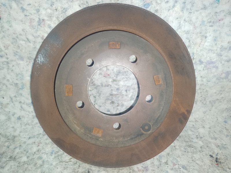 Запчасть тормозной диск задний MITSUBISHI OUTLANDER XL 05-13 Б/У Тормозной диск задний MITSUBISHI OUTLANDER XL 05-13 Б/У