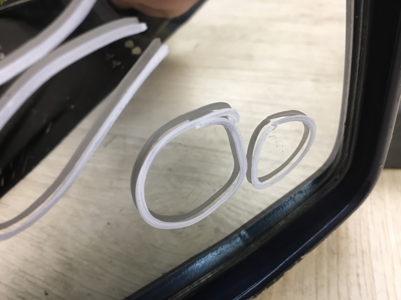 Зеркало левое ODYSSEY 05-10 Минивэн