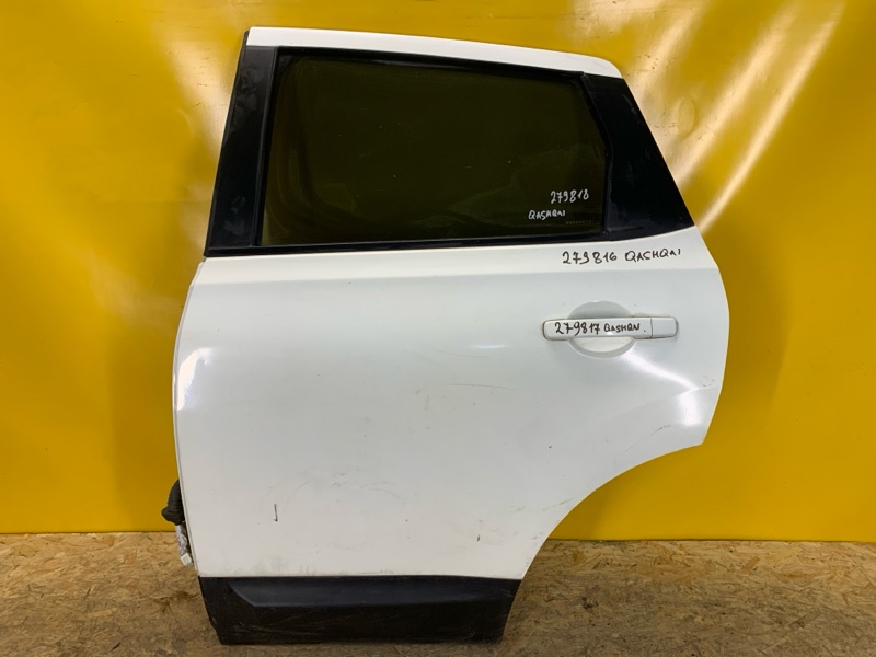 Запчасть дверь задняя левая NISSAN QASHQAI 07-14 H2101-JD0M0 Б/У Дверь задняя левая NISSAN QASHQAI 07-14 H2101-JD0M0 Б/У