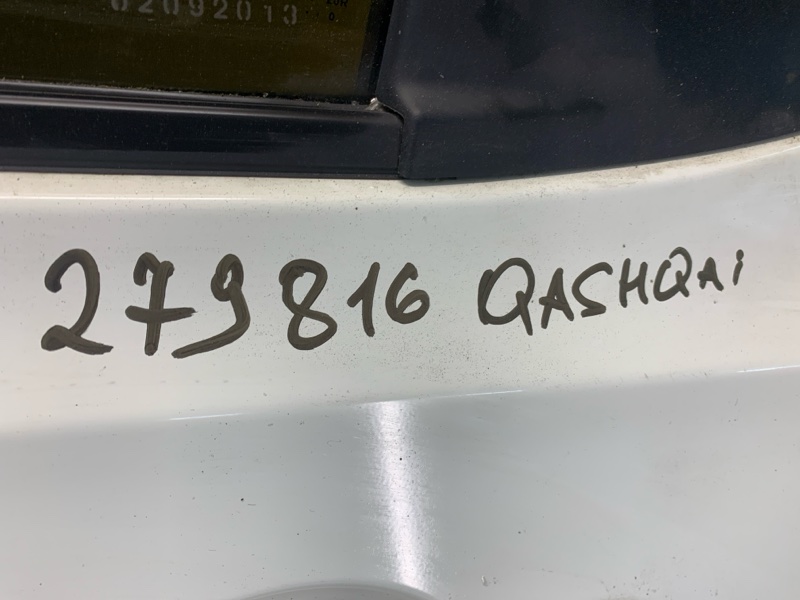 Дверь задняя левая QASHQAI 07-14 Дверь задняя левая QASHQAI 07-14