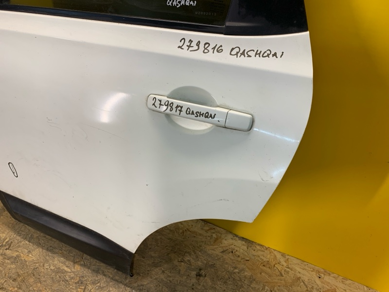 Дверь задняя левая QASHQAI 07-14 Дверь задняя левая QASHQAI 07-14
