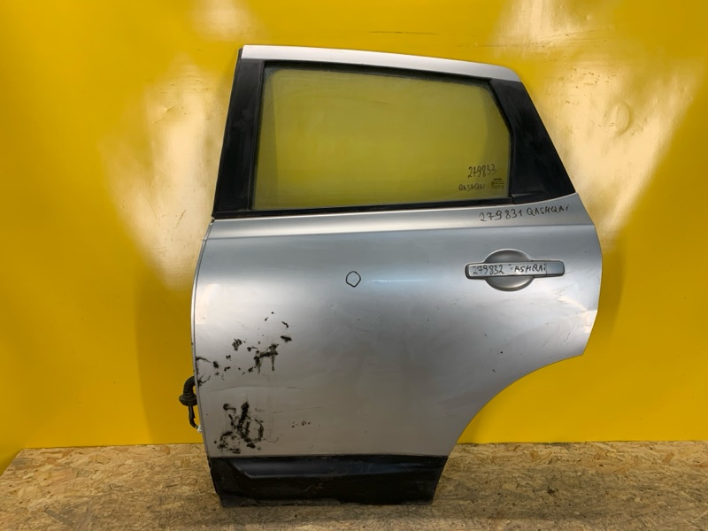 Запчасть дверь задняя левая NISSAN QASHQAI 07-14 H2101-JD0M0 Б/У Дверь задняя левая NISSAN QASHQAI 07-14 H2101-JD0M0 Б/У