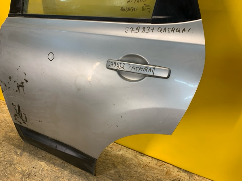 Дверь задняя левая QASHQAI 07-14 Дверь задняя левая QASHQAI 07-14