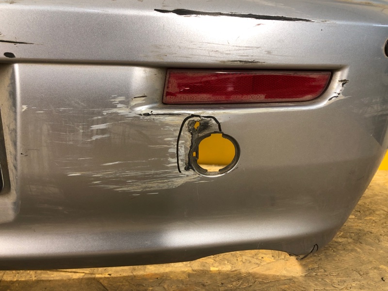 Бампер задний MITSUBISHI LANCER X 10 07-15 Бампер задний MITSUBISHI LANCER X 10 07-15