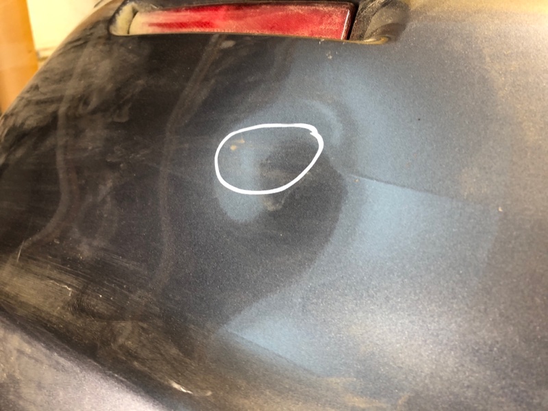 Бампер задний LANCER X 10 07-15