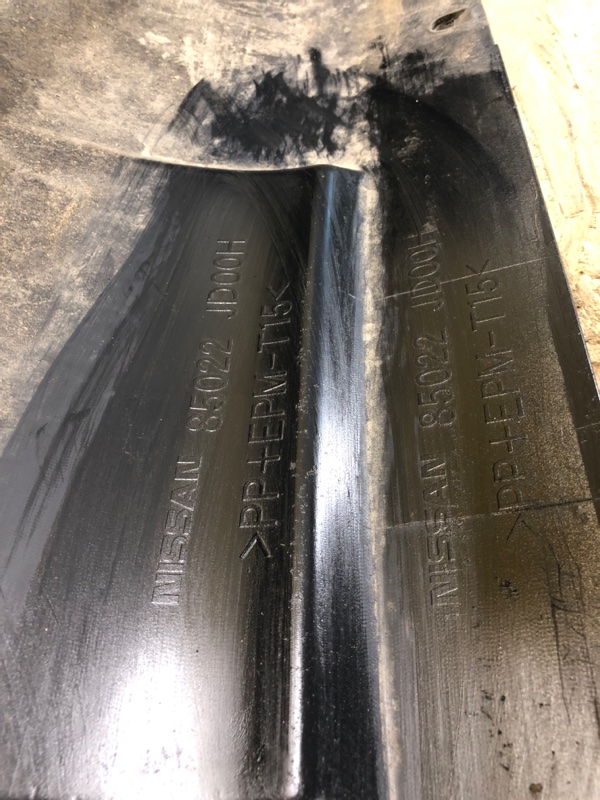 Бампер задний QASHQAI 07-14