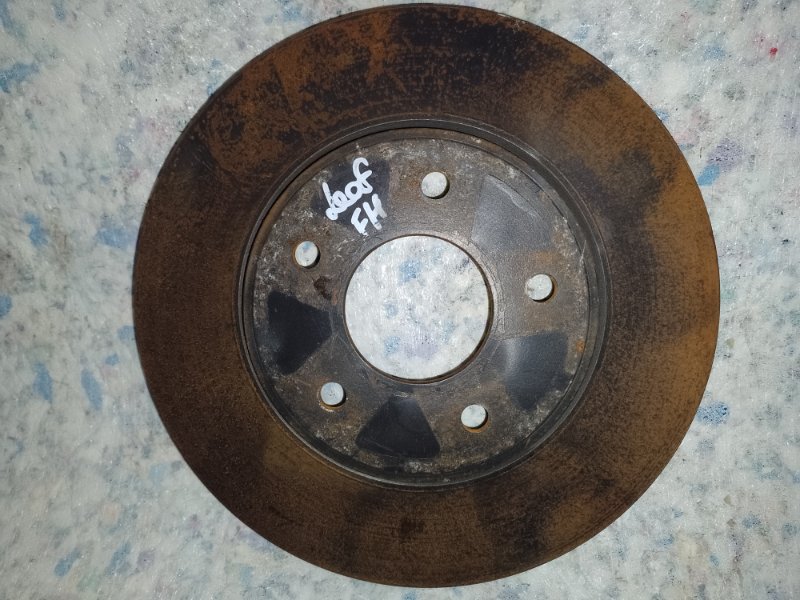 Тормозной диск передний NISSAN LEAF 10-17 40206-3NA0A Б/У