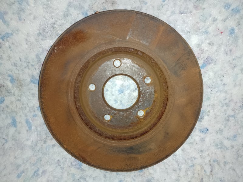 Тормозной диск передний LEAF 10-17