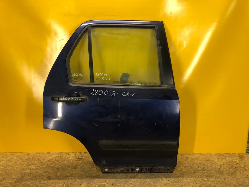 Дверь задняя правая HONDA CRV 02-06 67611-S9A-300ZZ Б/У