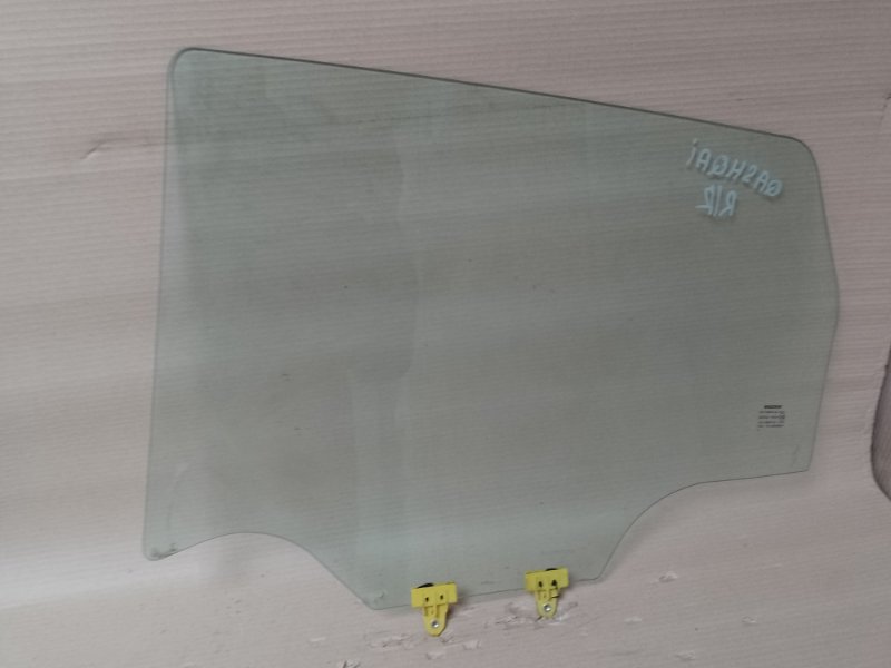 Стекло двери заднее правое QASHQAI 07-14