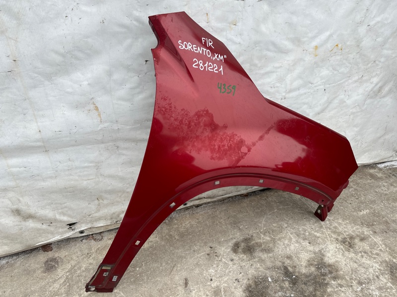 Крыло переднее правое SORENTO XM 09-14 2009 2.4