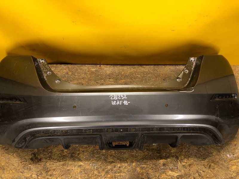 Запчасть бампер задний NISSAN LEAF 18- 850225SH0H Б/У Бампер задний NISSAN LEAF 18- 850225SH0H Б/У