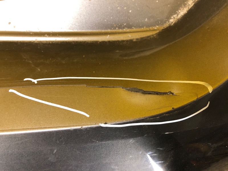 Бампер задний LEAF 18- Бампер задний LEAF 18-