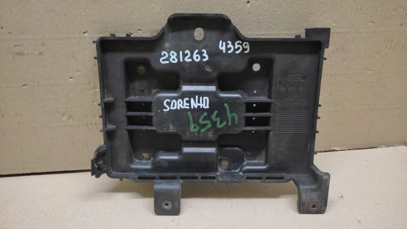 Полка аккумулятора KIA SORENTO XM 09-14 2009 2.4 37150-2P000 Б/У