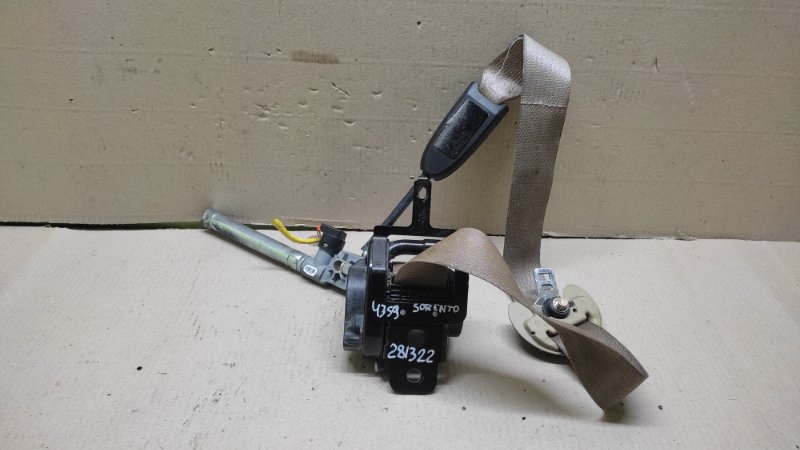 Ремень безопасности передний левый KIA SORENTO XM 09-14 2009 2.4 88810-1U500J7 Б/У