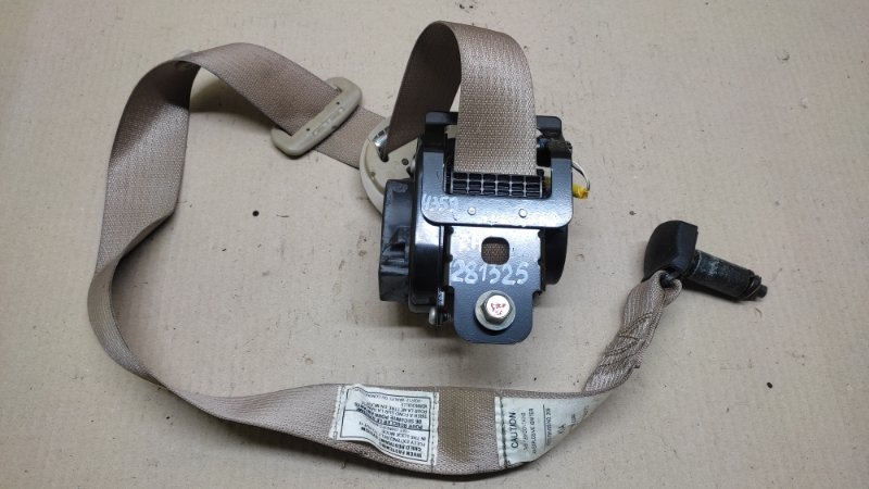 Ремень безопасности передний правый KIA SORENTO XM 09-14 2009 2.4 88820-1U500J7 Б/У