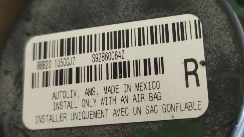 Ремень безопасности передний правый SORENTO XM 09-14 2009 2.4