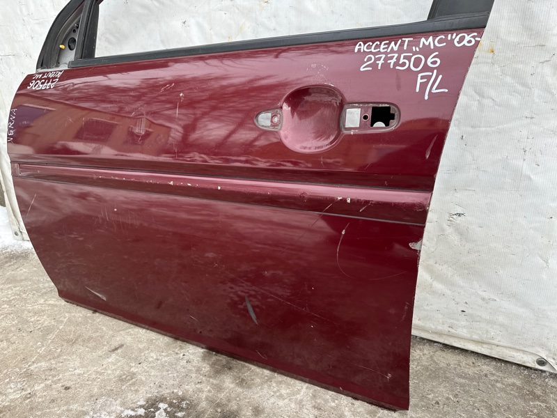 Дверь передняя левая ACCENT MC 06-10