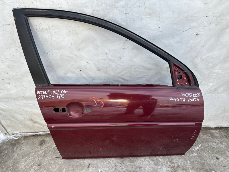 Дверь передняя правая ACCENT MC 06-10 Дверь передняя правая ACCENT MC 06-10