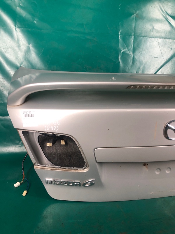Крышка багажника 6 GG 02-07 2003 2.3 Крышка багажника 6 GG 02-07 2003 2.3