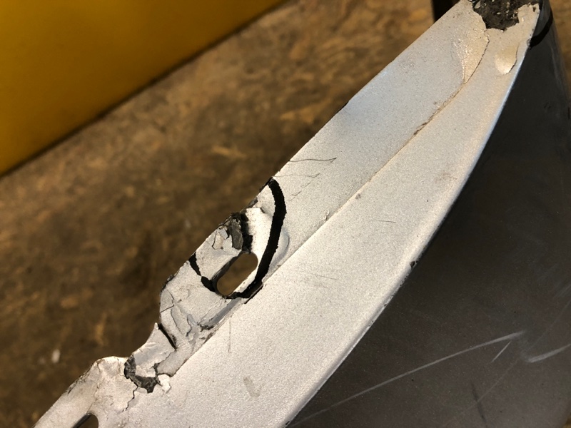 Бампер задний CIVIC 4D 06-11