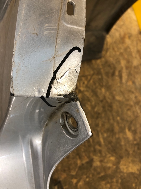 Бампер задний CIVIC 4D 06-11