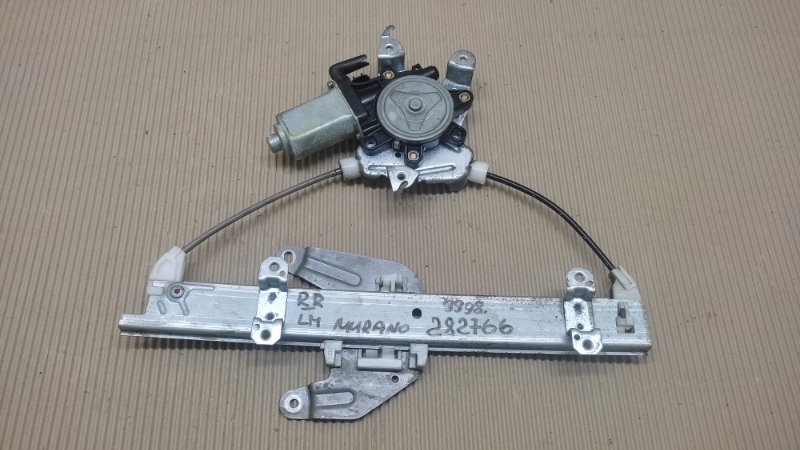 Стеклоподъемник задний левый NISSAN MURANO Z50 02-07 2005 3.5 VQ35DE 82721-CA000 Б/У