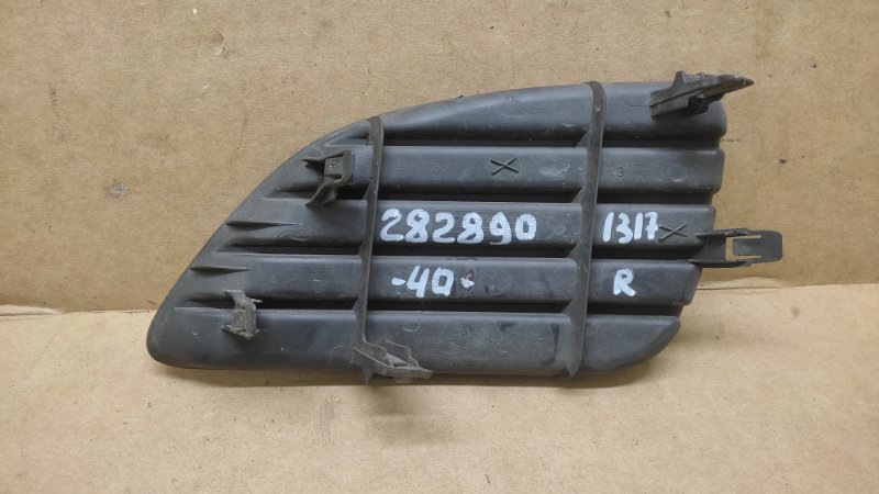 Заглушка ПТФ правая CAMRY 40 06-11 2010 2.5 2ARFE