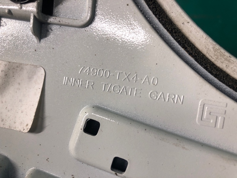 Спойлер крышки багажника RDX 12-19 2017