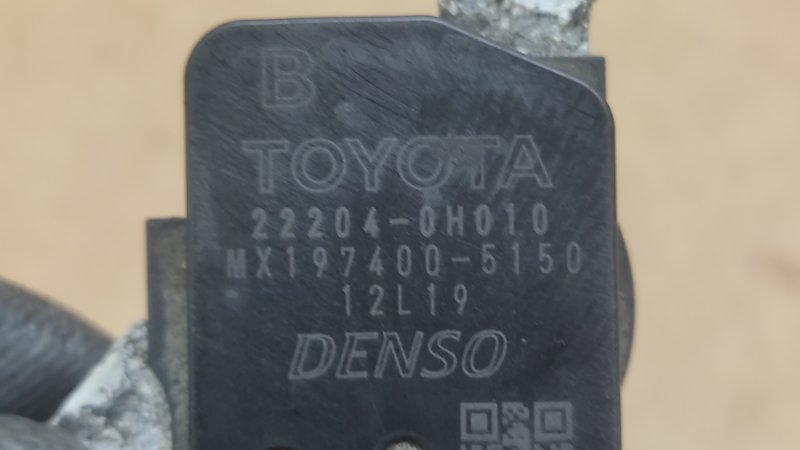 Расходомер воздуха TOYOTA CAMRY 40 06-11 2.5 2ARFE