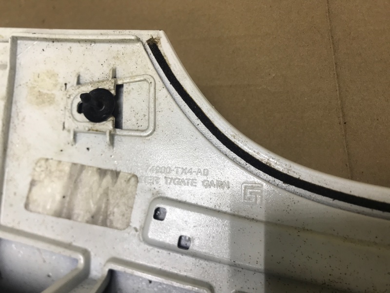 Спойлер крышки багажника RDX 12-19