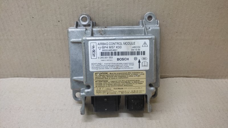 Запчасть блок управления airbag MAZDA 3 BK 03-08 2005 SEDAN 2.3 BP4M-57-K30 Б/У Блок управления AIRBAG MAZDA 3 BK 03-08 2005 SEDAN 2.3 BP4M-57-K30 Б/У