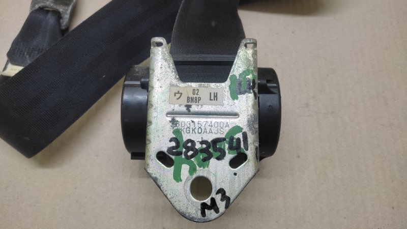 Ремень безопасности левый 3 BK 03-08 2005 SEDAN 2.3